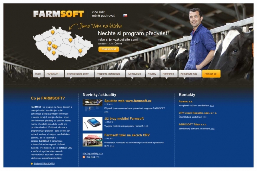 We have launched a new website FARMSOFT